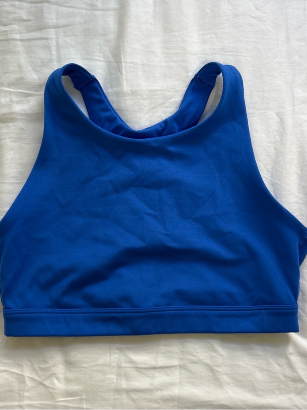 GAP Electric Blue High Neck Sports Bra